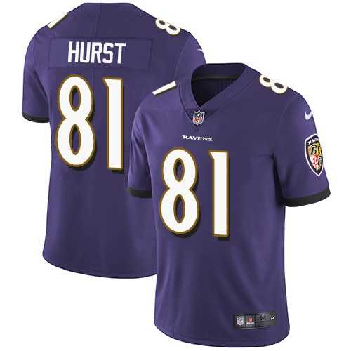 Youth Nike Ravens 81 Hayden Hurst Purple Vapor Untouchable Limited Jersey Dzhi,We sell and wholesale Youth Nike Ravens 81 Hayden Hurst Purple Vapor Untouchable Limited Jersey Dzhi on line form chian!